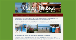 Desktop Screenshot of casabuenaartretreat.com